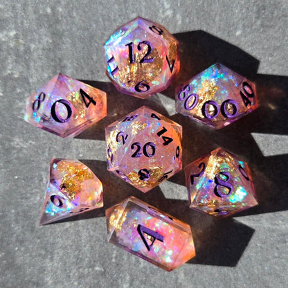 Custom - 7pc Dice Set - DiceCoven