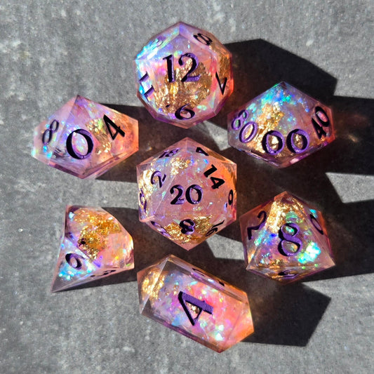 Custom - 7pc Dice Set - DiceCoven